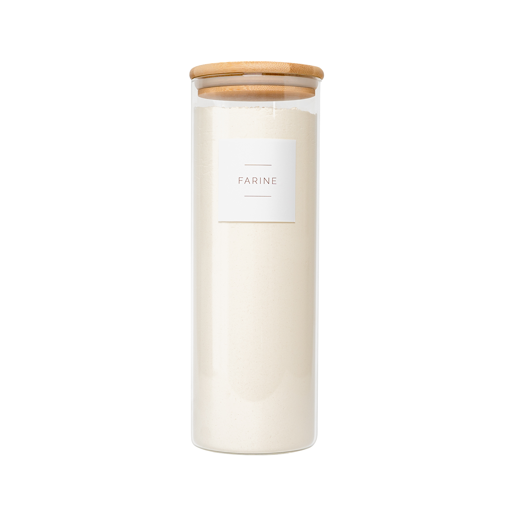 Bocaux Bambou & Verre
