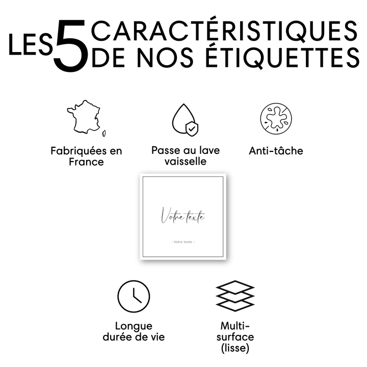 Étiquettes bocaux et épices style Kawtar
