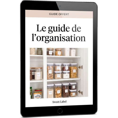 E-book Le guide de l'organisation Sweet Label
